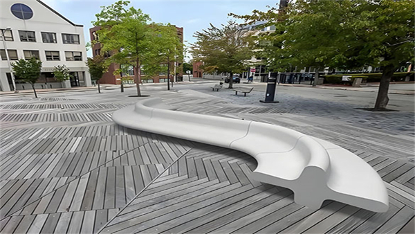 南京校園藝科石坐凳項(xiàng)目